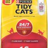 Purina Tidy Cats Clumping Cat Litter Odor Control, 24/7 Performance Multi Cat Litter - 16 lb. Bag